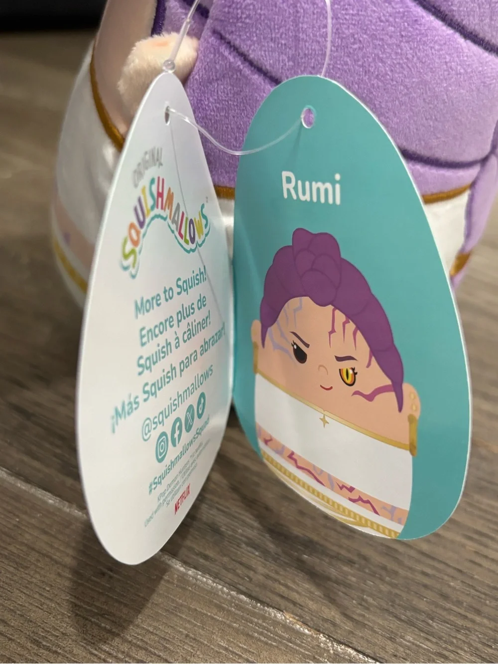 K-Pop Demon Hunters • Rumi 5” Squishmallow